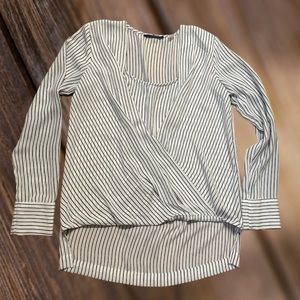 Tahari Striped Blouse